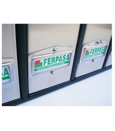 5172 BUZON TOP PUERTA INOX FRONTAL