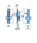 5552 CERRAD. METAL. ALUMINIO PLANO