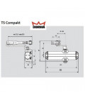 TS-COMPACT MUELLE BRAZO NORMAL DORMA