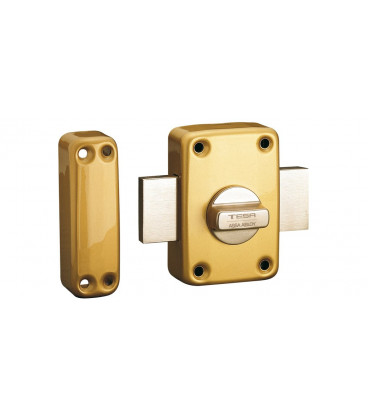 2110-TE 4E CERROJO ORO TESA